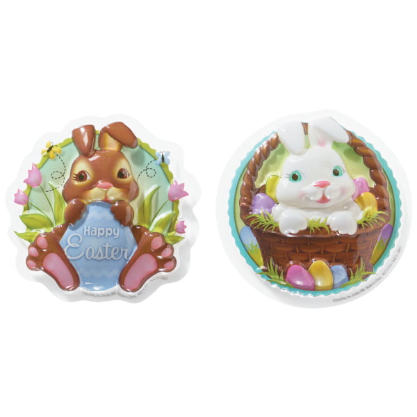 Cute EASTER Chick MIX Edible WAFER CARD Standup Cake Toppers.